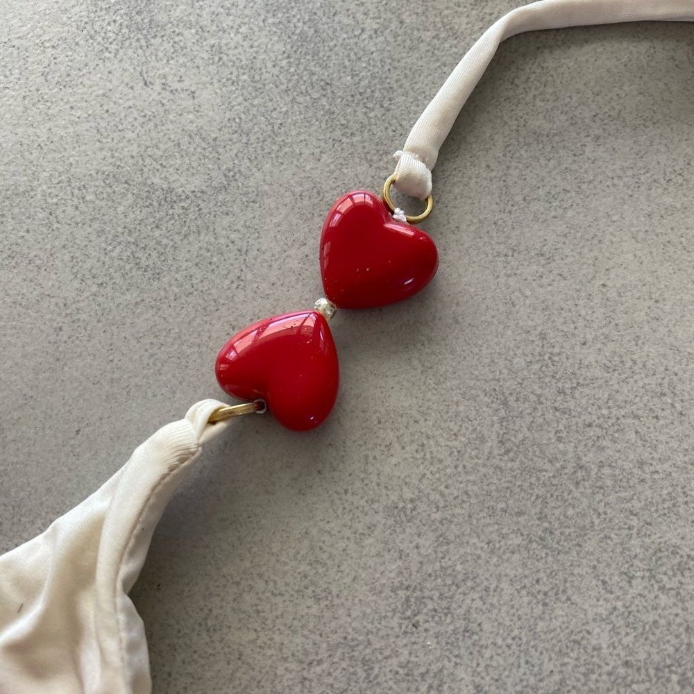 Beach Bunny Hearts Bikini Top - Picture 2 of 8